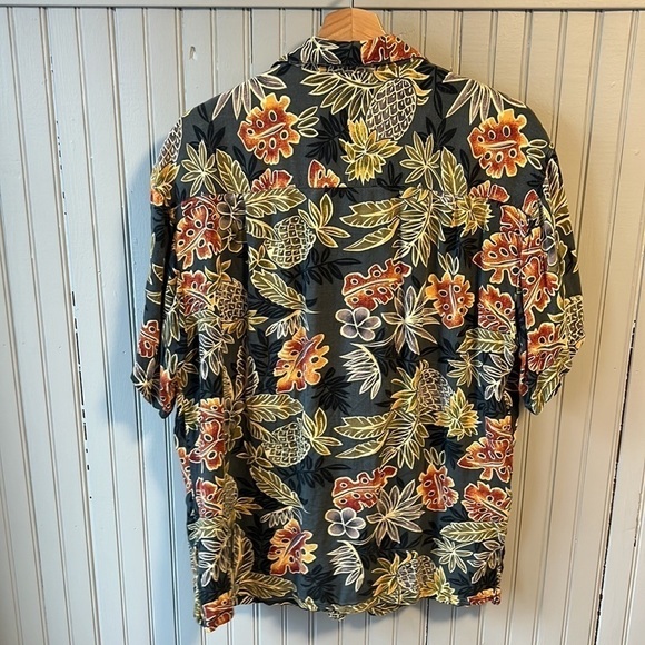 Vintage Pineapple Moon Hawaiian Shirt - Medium - Picture 2 of 7